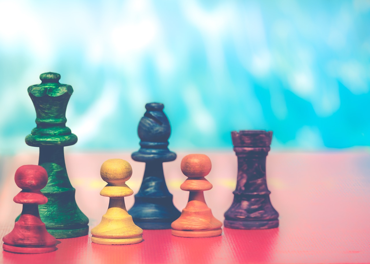Mentale herausforderungen: schach und strategische spiele
